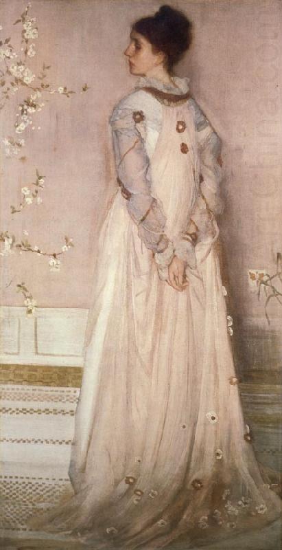 James Abbott McNeil Whistler Mrs.Frederick R.Leyland oil painting picture